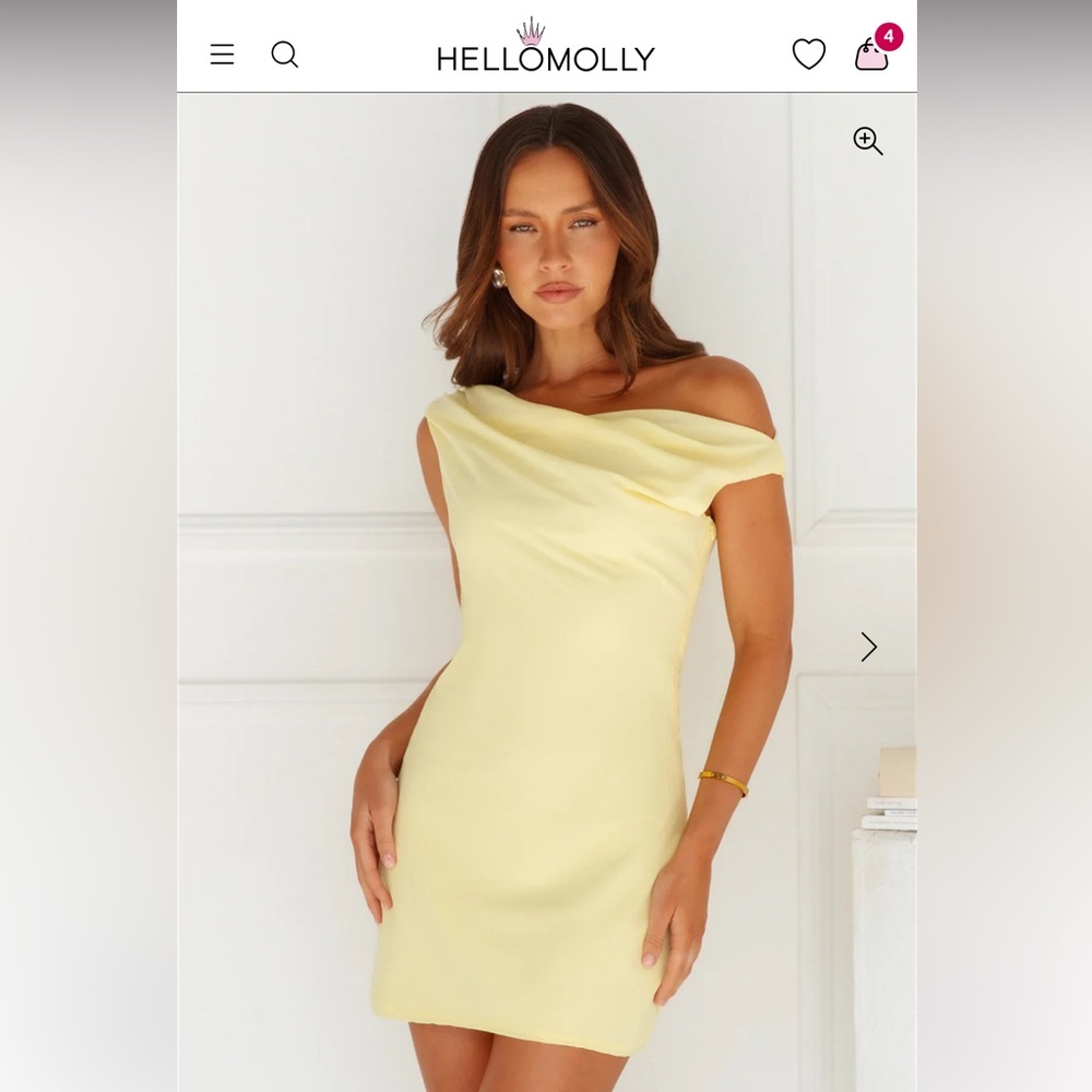 Hello Molly Yellow Dress